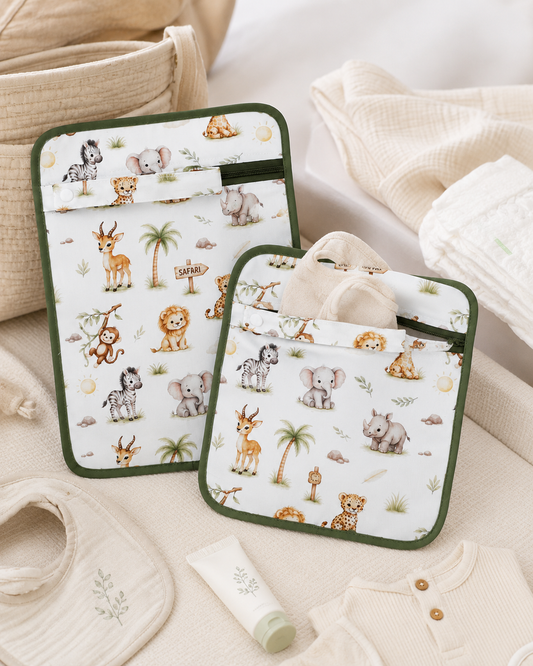 Conjunto de 2 Sacos Impermeáveis — Safari