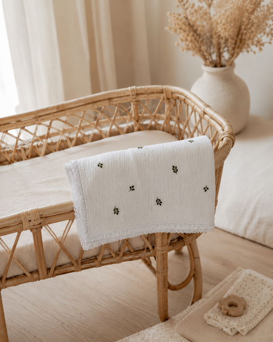 Fralda de Musselina 70x70 — Olive
